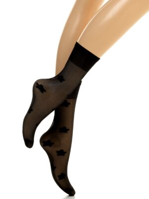 Kratke nogavičke z vzorcem 20 den Fantasy 279