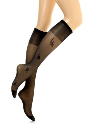 Dokolenke z vzorcem 20 den Fantasy  282