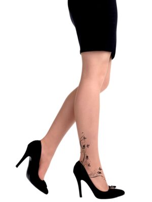 Hlačne nogavice Tattoo 20 den, (1285)