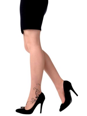 Hlačne nogavice Tattoo 20 den, (1286)